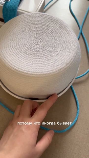 Крышка для круглой корзины #крышканакорзину смотреть онлайн