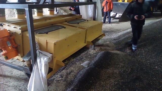 Сепаратор НИВА - 100 в работе смотреть онлайн