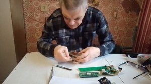 Ремонт селектора выбора программ