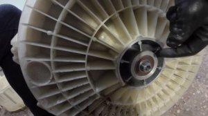 Ремонт стиральной машинки SAMSUNG ecco bubble 8 кг. Шумит при от