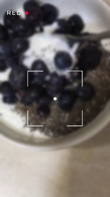 Подарок для нашей микробиоты #чиа #полезныйперекус #йо