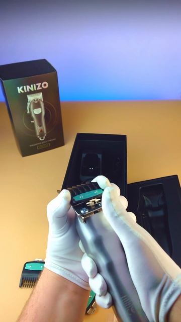 Распаковка машинки для стрижки Kinizo unboxing ASMR смотреть онлайн