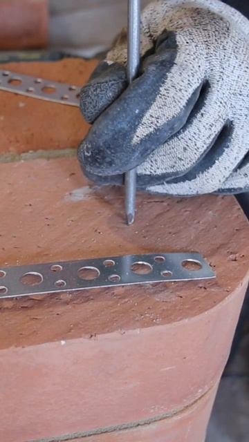 Армирование кирпичной печи #печник #строительство #ки? смотреть онлайн