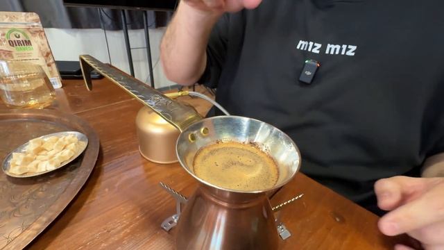 Гранатовый кофе в джезве. Кофе на гранате. Яркий рецеп?