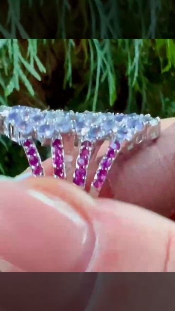 Танзаниты, гранаты, аквамарины 🌺 3700р🌺р.17,5 #танзаниты