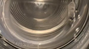 Отжим лёгких рубашек на сервисном тесте на lg