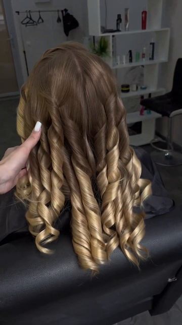 Укладка на утюжок #прически #hairstyles #hair #hairstyling #укладка # смотреть онлайн