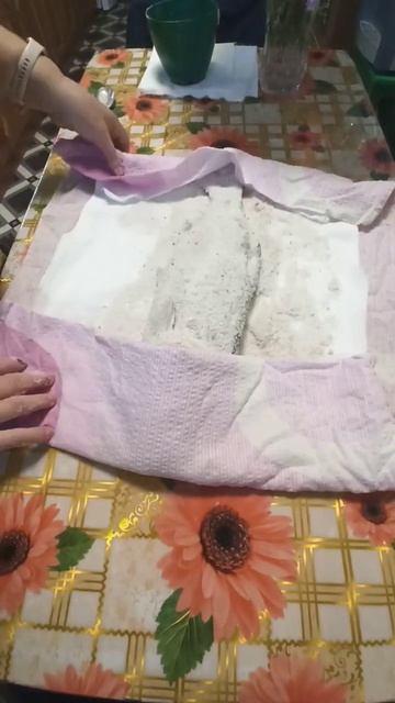 Балык из жереха. Сухой посол в холодильнике.