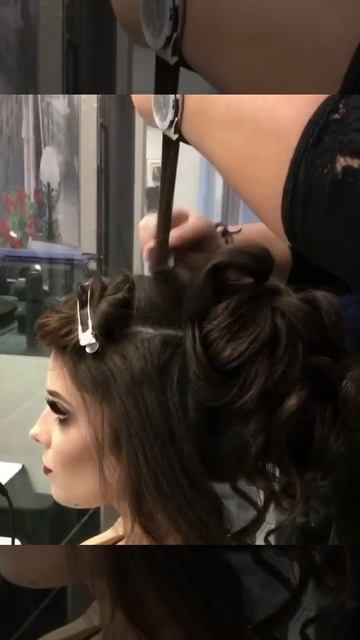 Пучок на обучении в Эль Стиль @elstile - wedding hairstyle class at Elstile смотреть онлайн