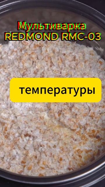 Мультиварка REDMOND RMC 03 смотреть онлайн