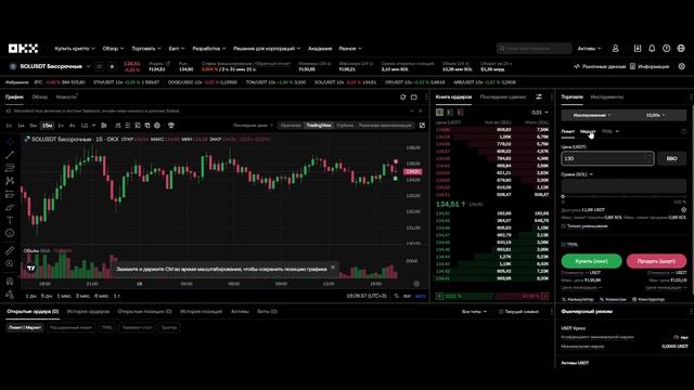 КАК ТОРГОВАТЬ НА OKX ФЬЮЧЕРСЫ | Инструкция по Фьючерсно?