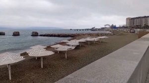 #Новороссийск пляж Нептун пляж кристалл море штормит ?