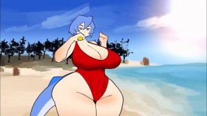 Girl weight gain animation fat| толстая девушка набирает вес анимац?