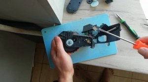 Разборка колеса Roborock S5 wheel disassembly