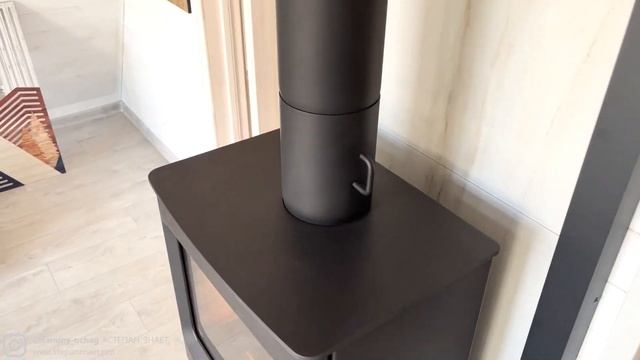 Как установить печь в доме A-FRAME? Выбираем место и безоп смотреть онлайн