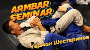 Герман Шестериков - семинар по рычагу локтя - armbar seminar