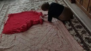 Стежка одеяла часть 1