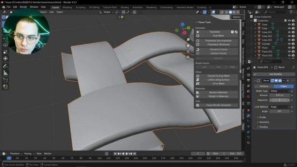 TISSUE | blender 3d для новичков