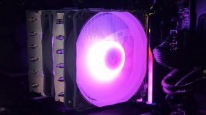 Функционирование ARGB подсветки кулера ARDOR GAMING Windstorm 600 PR