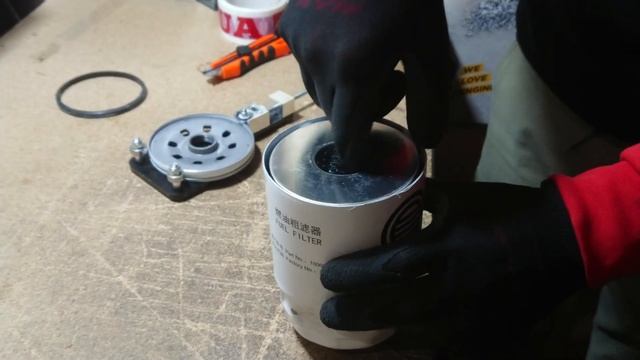 РАЗРЕЗАЛИ КИТАЙСКИЙ ТОПЛИВНЫЙ ФИЛЬТР-СЕПАРАТОР WEICHAI. W смотреть онлайн