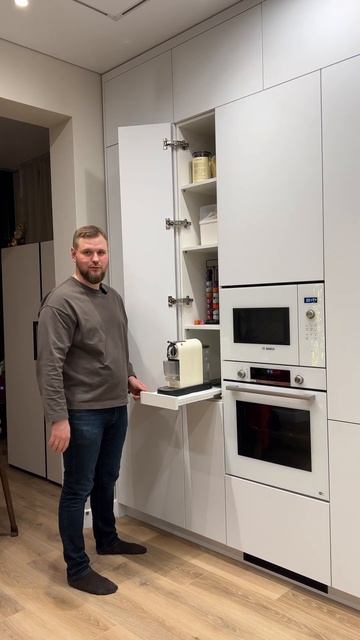 Выдвижная полка для кофемашины! смотреть онлайн