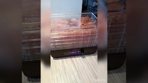 сушим куриную грудку в дегидраторе, сушилке kitfort