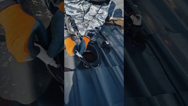 установка вентиляции,проходных элементов.#своимирука смотреть онлайн