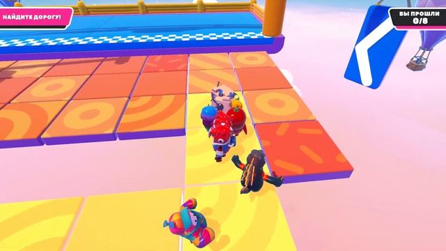 первое видео по Fall Guys #1