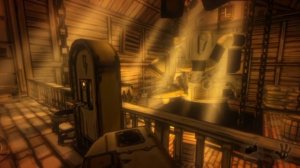 Bendy and the ink machine пробуем починить чернильную машину