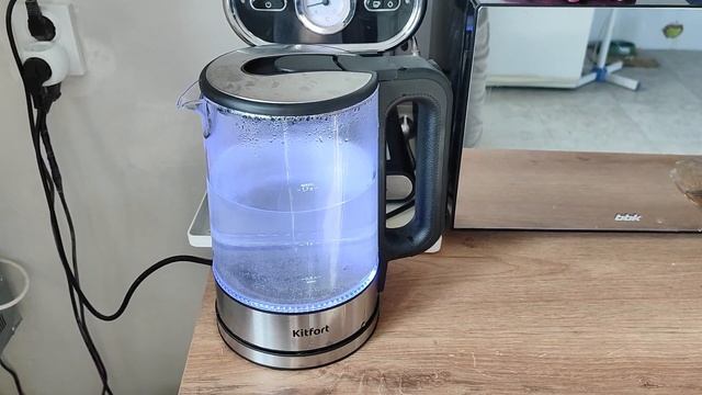 Испытываю новый чайник от Kitfort Kt-6128 #kitfort #китфорт