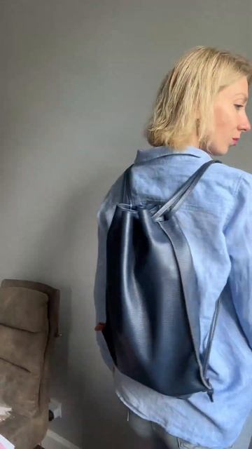 Кожаный рюкзак на заказ.