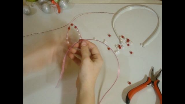 DIY/МОДНЫЙ АКСЕССУАР СВОИМИ РУКАМИ/ОБРУЧ С УШКАМИ/*VEREMEYA* смотреть онлайн