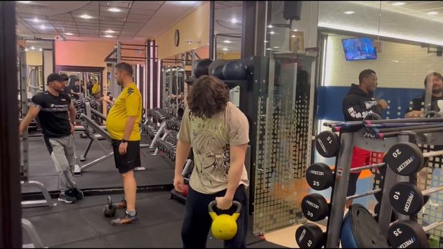 ЖИМ ГИРИ 24кг НА 50 РАЗ?? | ВЫЗОВ САПОГУ @sapog13 смотреть онлайн