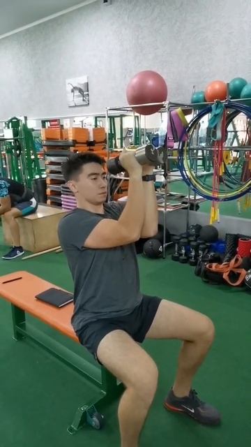 Жим арнольда сидя, когда не хочешь перегружать сустав смотреть онлайн