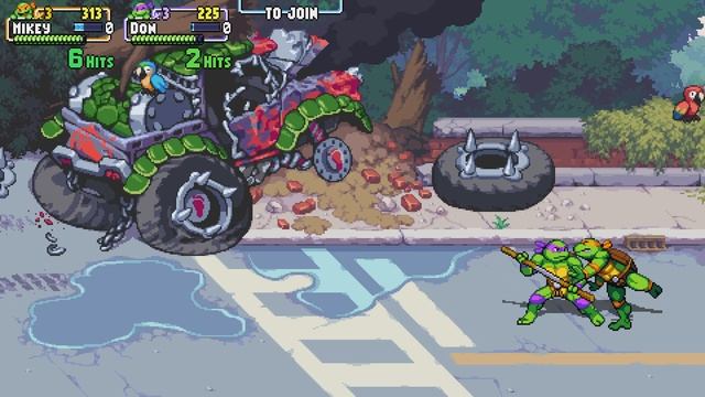 Играем в Teenage Mutant Ninja Turtles: Shredder's Revenge