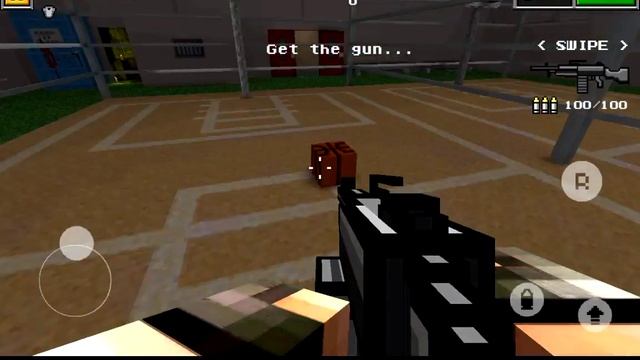 Pixel gun прохождение. Миссия 6-7. Тюрьма, Парк смотреть онлайн