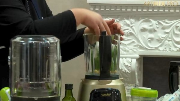 Мульти-блендер Artmix Pro. Приготовление нескольких блюд о