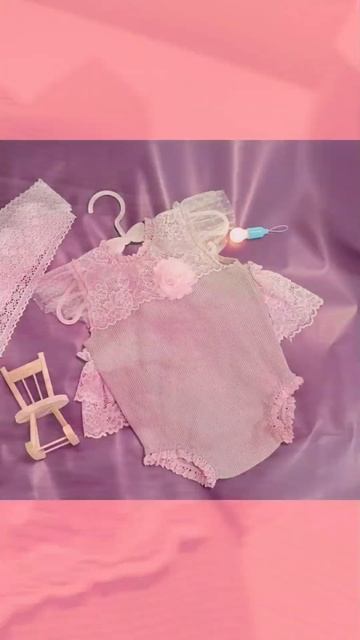 Боди платье для малышки. Размер 68. #бодиплатье #одеждад