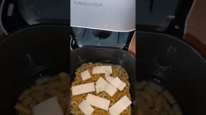 Макароны с котлетами в аэрогриле.