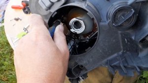 Установка линз aozoom на  nissan qashqai j10