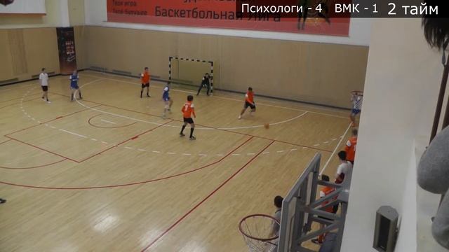 Удаление в матче Психологи - ВМК смотреть онлайн