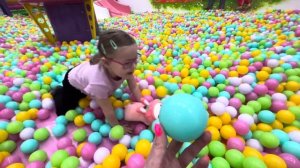 ВЛОГ! Новый детский игровой комплекс ЛАПУТА!