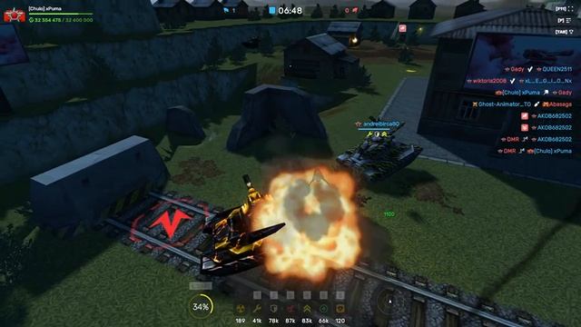 Thunder VACUUM | Gameplay on Bobruisk CTF | Tanki Online | танки Онлайн смотреть онлайн