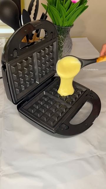 УЙ ЖАҒДАЙЫНДА ҚАРАПАЙЫМ РЕЦЕПТЕ ВАФЛИ.ДОМАШНИЙ РЕЦЕП? смотреть онлайн