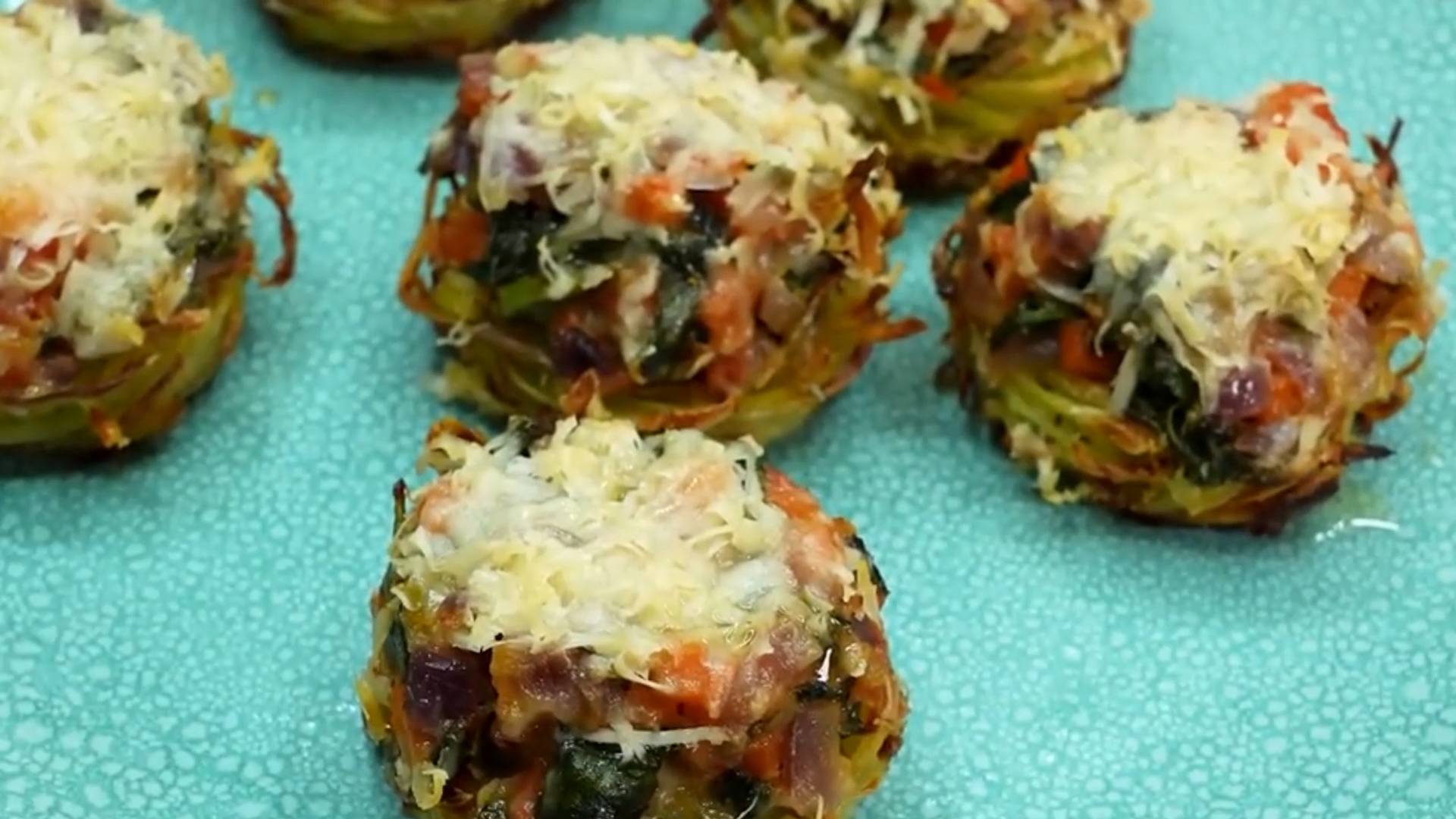 Хрустящие картофельные маффины смотреть онлайн