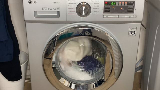 Стирка полотенец на LG 003rwdb11186: Хлопок 60 1200об/мин смотреть онлайн