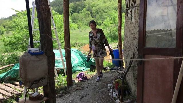 Один день на Олином поле у Тепе-Кермен