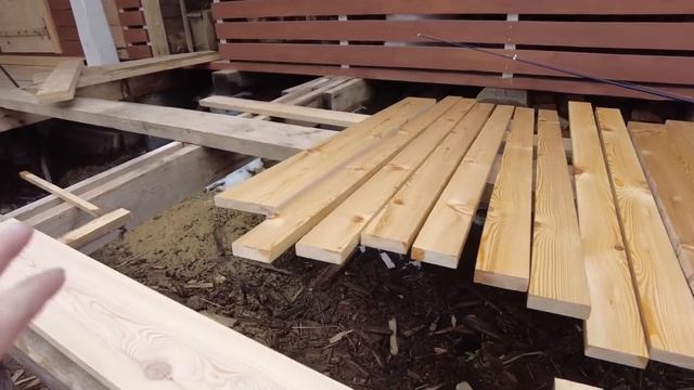 Откосы и подоконник из лиственницы. Жизнь в деревне после переезда. смотреть онлайн