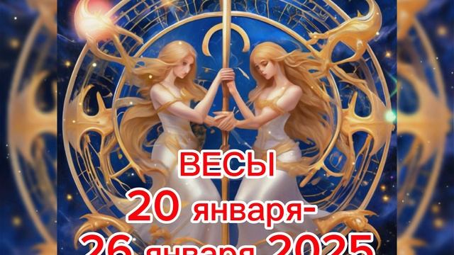 ВЕСЫ гороскоп на неделю с 20 января по 26 января 2025 смотреть онлайн