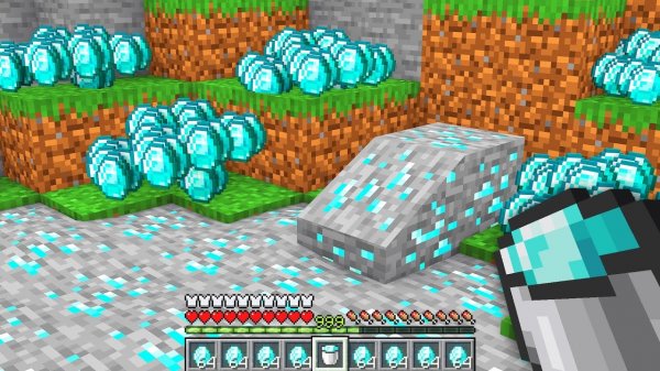 Майнкрафт, но БЛОКИ стали ЖИДКОСТЬЮ!